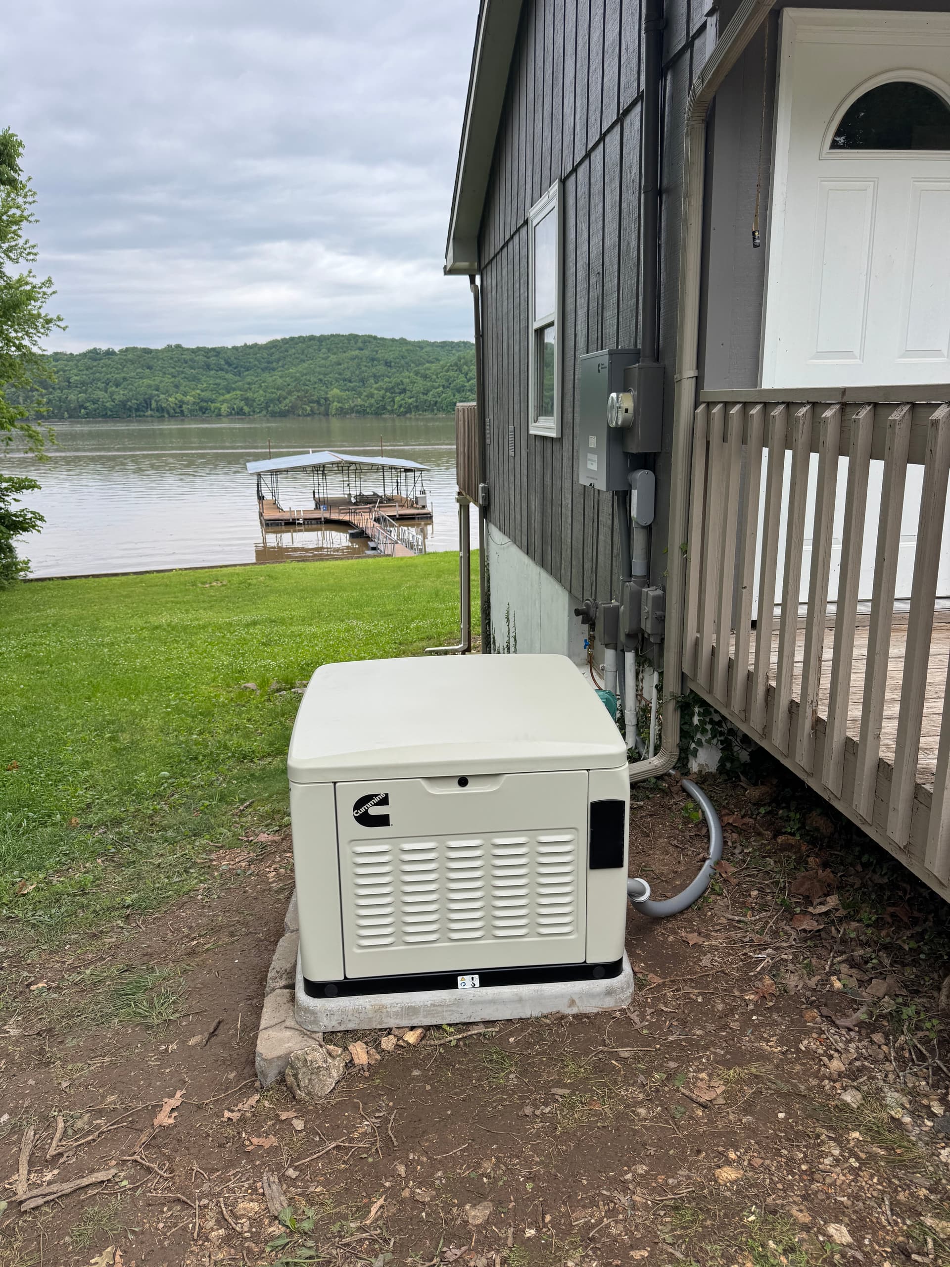 Gallery photos for Standby Generator Install at Lake of the Ozarks: Image #1