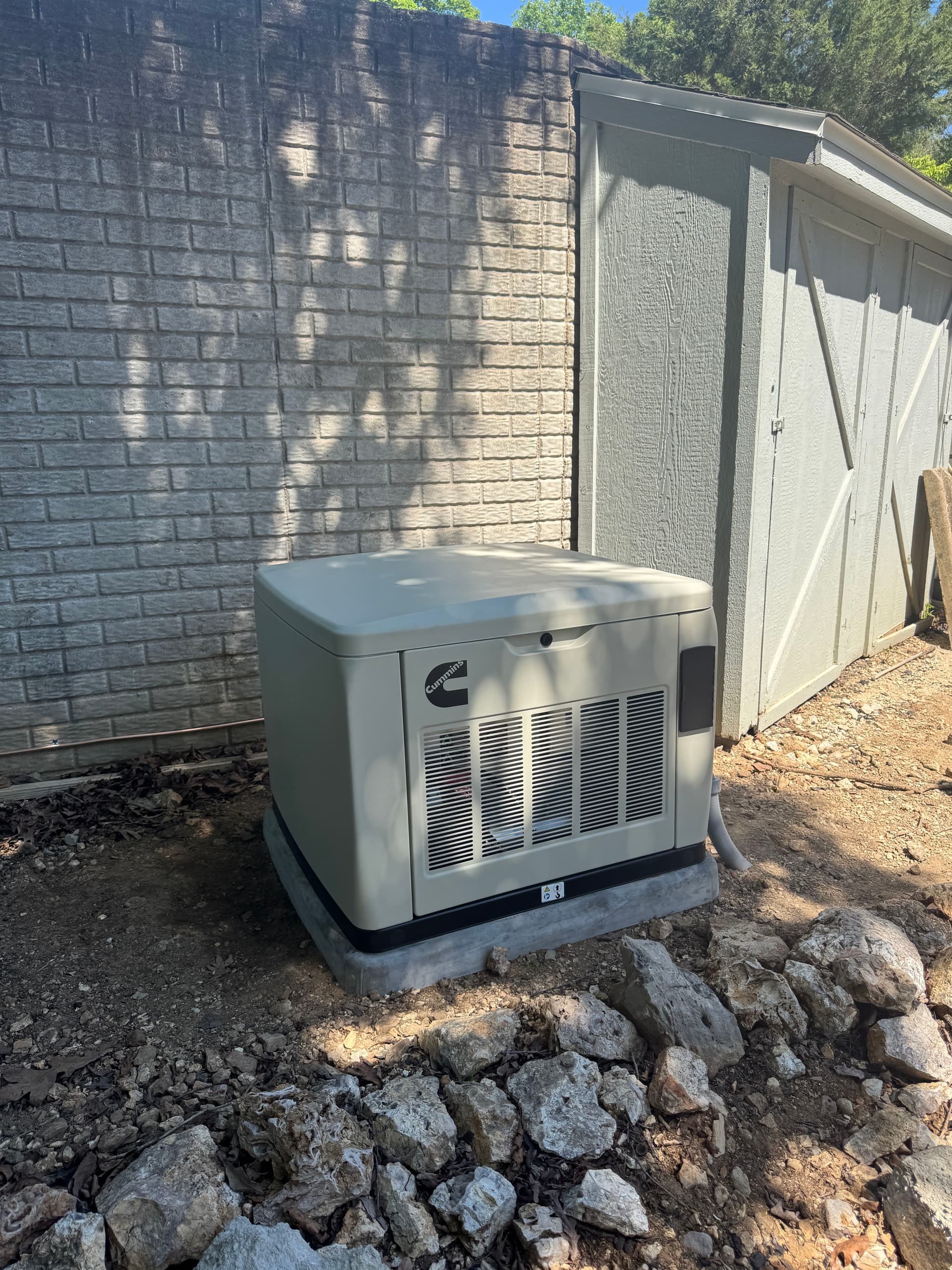 20kW Cummins Home Standby Generator Installed and Ready image