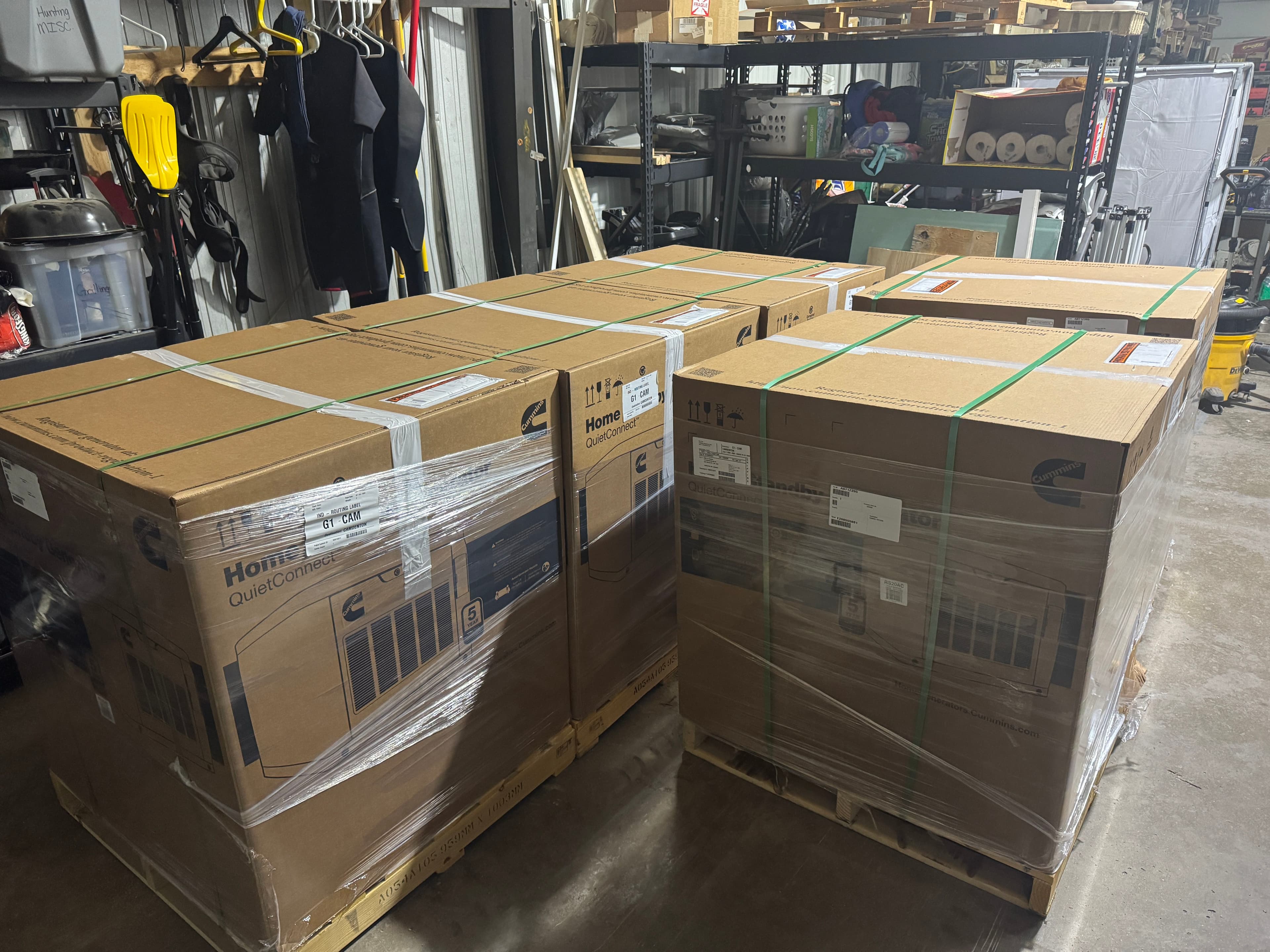 Project Fresh Generator Stock Has Arrived and Installs Are Lined Up image
