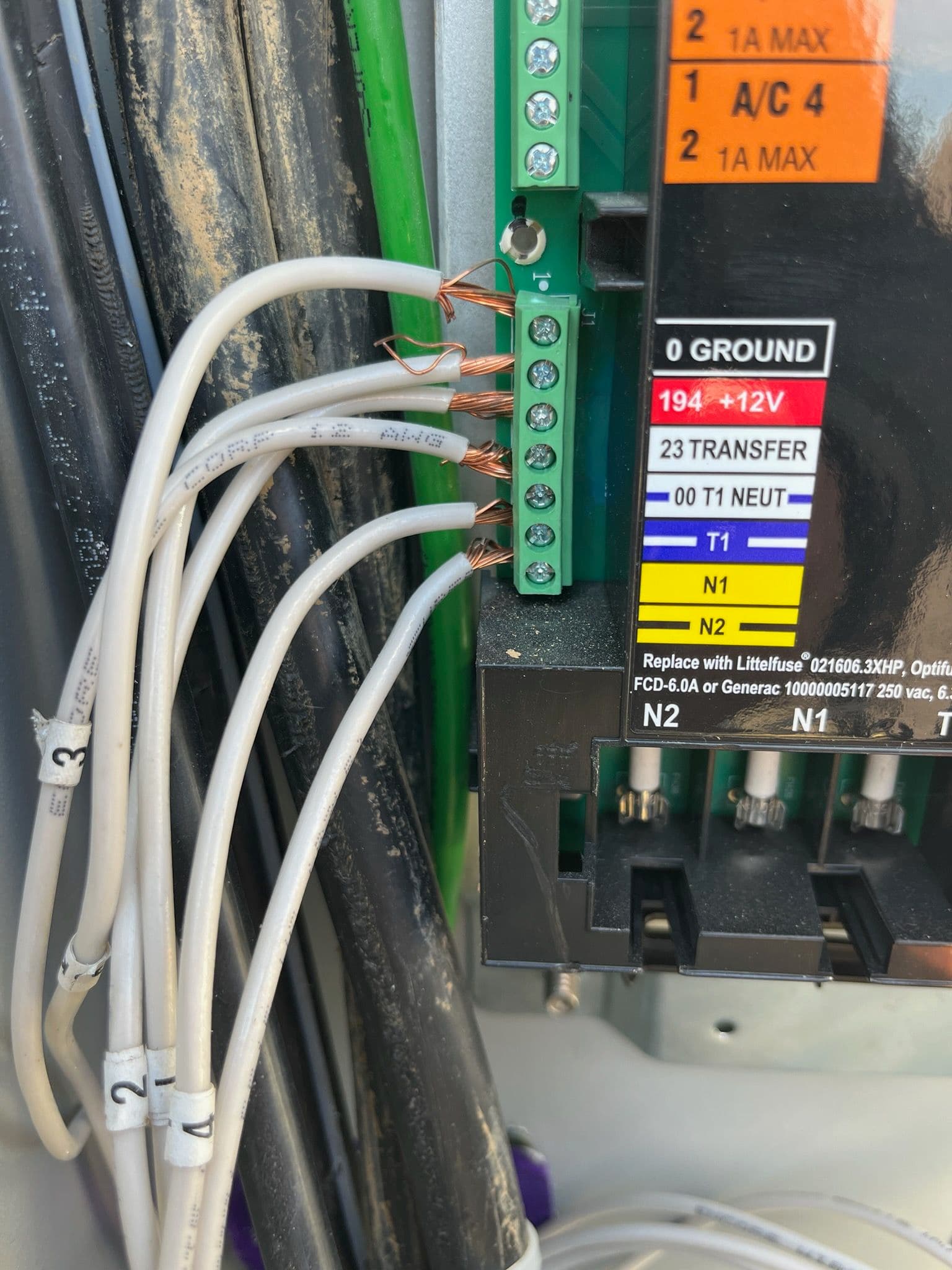 Project Resolving a Transfer Switch Wiring Issue image